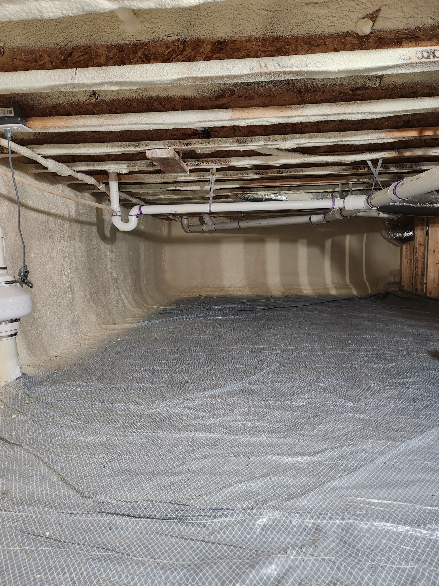 Peak Insulation crew installing insulation in a Montana home