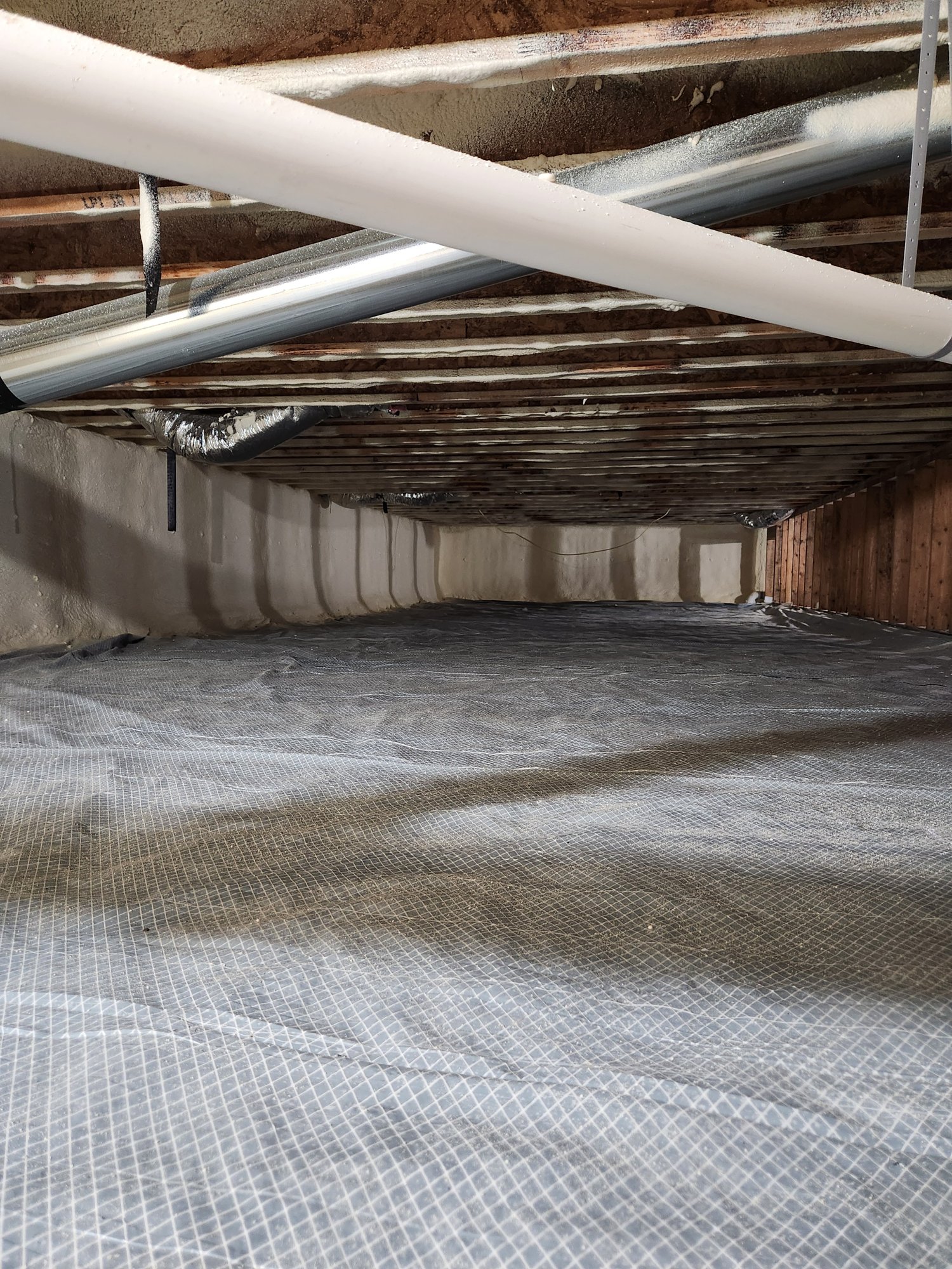 Crawl Space Spray Foam Insulation project detail